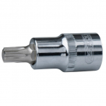 Antgalis galvutė Torx 1/2" CHROMEplus,on hang tag T40, KS Tools
