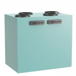 Plok&scaron;telinis rekuperatorius Oxygen Easy, vertikalus, V400E, entalpinis, de&scaron;ininis