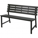 SUOLAS SODUI METALINIS JUODAS 115X55X85CM