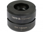 Matrica atsarginė 18mm, Tipas TH; PEX, YT-21735 presui Yato