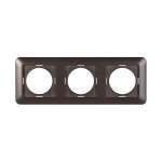 Trivietis rėmelis VILMA SL250, antracito spalvos