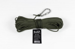 4 mm x 30 m virvė paracord paie&scaron;kos magnetui Black Magnet