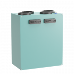 Plok&scaron;telinis rekuperatorius Oxygen Easy, vertikalus, V200E, entalpinis, de&scaron;ininis