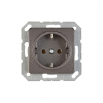 Ki&scaron;tukinis lizdas VILMA SL250, su įž., antracito spalvos