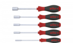 Atsuktuvų rinkinys Wiha SoftFinish hex nut driver 5 vnt.