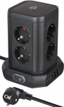 Buitinis ilgintuvas-stovas BRENNENSTUHL, 8 vietų, 3USB, 2 m