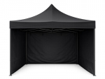 3x3 m Su Sienomis, juoda