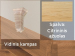 Grindjuostė termoplasto Vox, (84) citrininis ąžuolas | Kampas SMART FLEX / IZZI vidinis