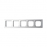 Penkiavietis rėmelis LIREGUS EPSILON, metalo spalvos