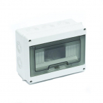 Modulinis skydas Technova, vir&scaron;tinkinis, IP65, 8 mod., balta