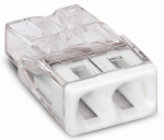 Laidų jungė Wago 2273-202/25, 2 x 0.5-2.5 mm&sup2;, 450V, 25 vnt.