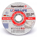 Specialist+ SPECIALIST+ metalo pj.diskas LONG LIFE, 125x0.8x22 mm