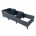 NAUJO DIZAINO GPPS modulinė pakelta lysvė KLASIKA Woodlook (laiptai) - Ąžuolo imitacijos (ruda)