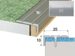 Profilis Effector A31 laiptams | sidabrinis 90 cm 25x10 mm