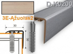 Profilis laiptams PVC Myck, 30 x 30 mm | ąžuolas2, 2 m