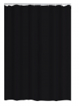 Vonios užuolaida Ridder 45300 180 X 200 cm, juoda