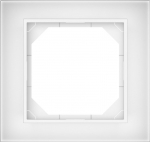 Vienvietis rėmelis VILMA QR1000, baltas stiklas