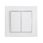 Jungiklis VILMA QR1000, 2 klav., baltos spalvos