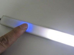 LED juostos valdiklis montuojamas į profilį 8A PROF-DIM2/BL