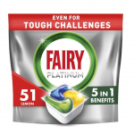 KAPSULĖS INDA FAIRY PLATINUM LEMON 51VNT