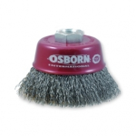 Taurės formos &scaron;epetys gofruota plieninė viela OSBORN (&Oslash;60 mm; 0,30 mm)
