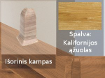 Grindjuostė termoplasto Vox, (85) kalifornijos ąžuolas | Kampas SMART FLEX / IZZI, i&scaron;orinis