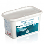 Baseinų priežiūr priemon Pool Expert COMPLET 4 ACTIONS 1kg
