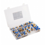 ⬡ Sriegiuotų pneumatinių greitųjų jungčių rinkinys (4&ndash;16 mm) (1/8"+1/4"+1/2") 72 vnt. (KD5853)
