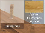 Grindjuostė termoplasto Vox, (85) kalifornijos ąžuolas | Sujungimas SMART FLEX / IZZI