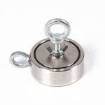 Dvipusis paie&scaron;kos magnetas 2x200 kg Black Magnet F200X2