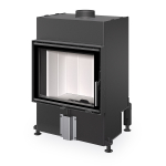 Plieninis židinio ugniakuras Romotop HEAT H4N 04, 59.50, &scaron;viesi pakura IGN