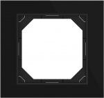 Vienvietis rėmelis VILMA QR1000, juodas stiklas