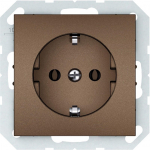 Ki&scaron;tukinis lizdas VILMA QR1000, su įž., mocha spalvos