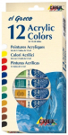 Akriliniai dažai C. KREUL 28250, 12 &times; 12 ml
