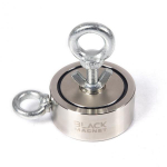 Dvipusis paie&scaron;kos magnetas 2x120 kg Black Magnet F120X2