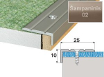 Profilis Effector A31 laiptams | &scaron;ampaninis 120 cm 25x10 mm