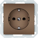 Ki&scaron;tukinis lizdas VILMA QR1000, su įž., mocha spalvos