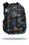 Kuprinė CoolPack Big City, juoda/įvairių spalvų