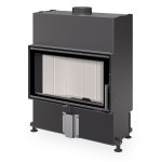 Plieninis židinio ugniakuras Romotop HEAT 4G 70.44.14, H4P 14 &scaron;viesi pakura IGN