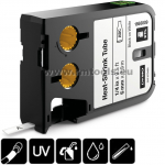 Dymo Juost./vamzd. XTL 6 mm juod./balt. 2,7 m
