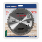 Specialist+ SPECIALIST+ pjovimo diskas, 184x48Tx16 mm