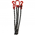 ⬡ G80 dviejų grandžių kėlimo grandinė 2 t, 2 m x 8 mm (G80TH228, TOHO)