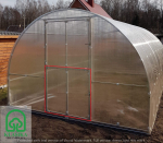 Papildomos durys gale &scaron;iltnamiui KLASIKA TUBE - 4 mm storio kanalinis polikarbonatas