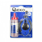 Geko Kalkinis žymeklis, 115 g raudonas + 30 m siūlas, GEKO