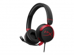 Laidinės žaidimų ausinės vaikams HyperX Cloud mini, juodos