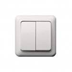 Jungiklis LIREGUS DELTA, 2 klav., baltos spalvos