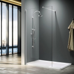 Du&scaron;o sienelė AQUALUX Walk-in 850, chrome