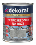 Dekoral, emalis antikorozinis | 0.65 ltr. marmūrinis, pilkai sidabrinis (szaro-srebrny)