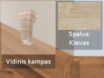 Grindjuostė termoplasto Vox, (04) klevas | Kampas SMART FLEX / IZZI vidinis