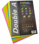 Spalvotas popierius Double A Rainbow 4 Neon, 100 lapų